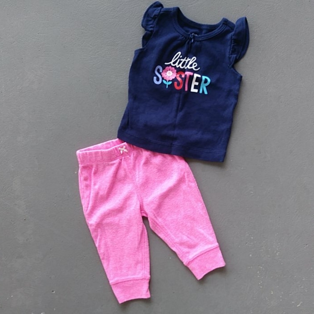 Carter's 3 Months Little Sister Outfit